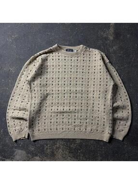 Vintage 90’s Grandpa USA Made Boat Sweater